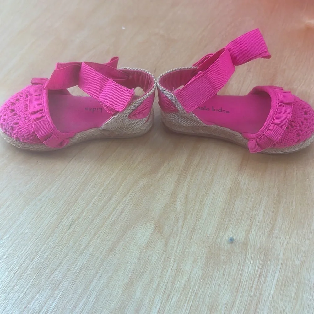Koala‎ Kids baby girls size 5 pink dress sandals Velcro